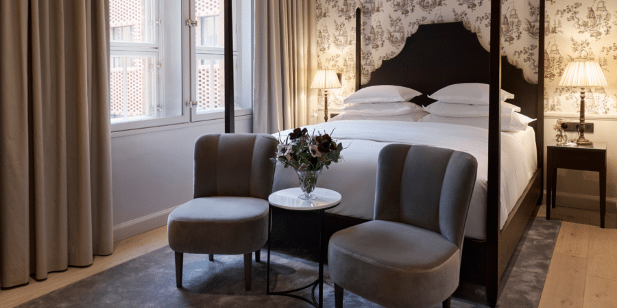 Elegant hotellrum Villa Dagmar